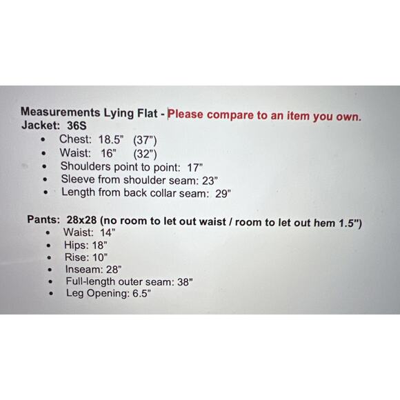 Joseph Abboud 36S 28x28 Solid Gray Nailhead 2 Piece Suit - Picture 13 of 16